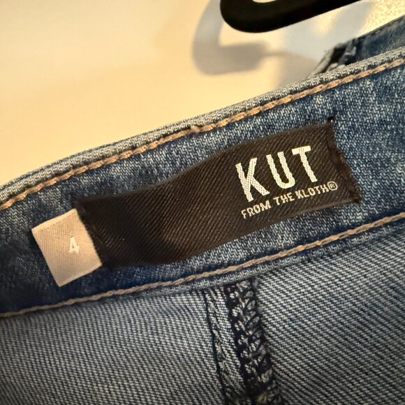 Kut from the Kloth jeans: kelsey high rise ankle flare - Picture 5 of 6